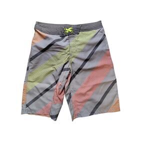 NWT Art Class size 18 gray swim bottoms/trunks